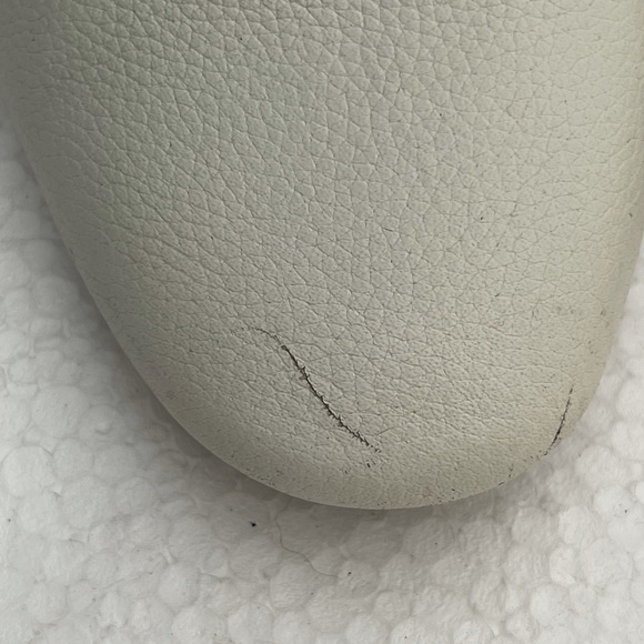 Wayne Flex Leather Suede Mules Off White Grey tone - Picture 2 of 9